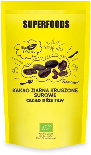 KAKAO ziarna kruszone surowe BIO 250 g Bio Planet