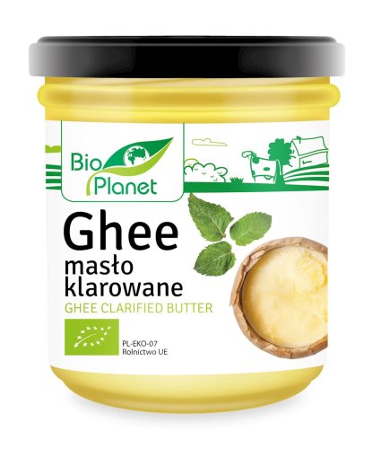 MASŁO KLAROWANE GHEE BIO 250 g (263 ml) - Bio Planet