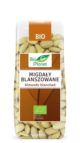 MIGDAŁY BLANSZOWANE BIO 100 g Bio Planet 5