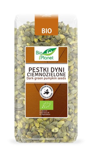 PESTKI DYNI Ciemnozielone BIO 350 g - Bio Planet