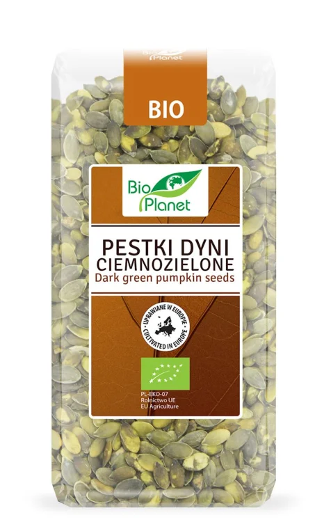 PESTKI DYNI Ciemnozielone BIO 350 g - Bio Planet