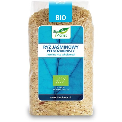 Ryż jaśminowy pełnoziarnisty BIO 500 g Bio Planet