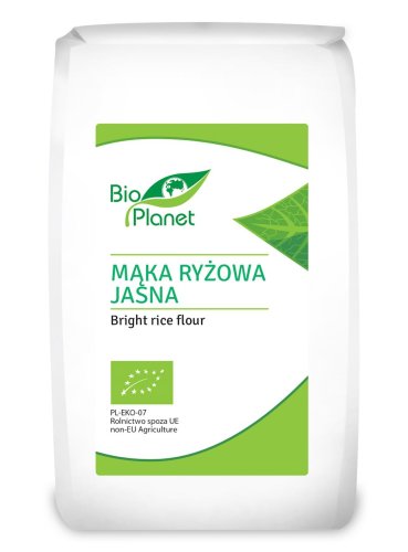 Mąka ryżowa jasna BIO 500 g Bio Planet
