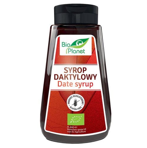 SYROP DAKTYLOWY  Bio 340 g - Bio Planet bezglutenowy