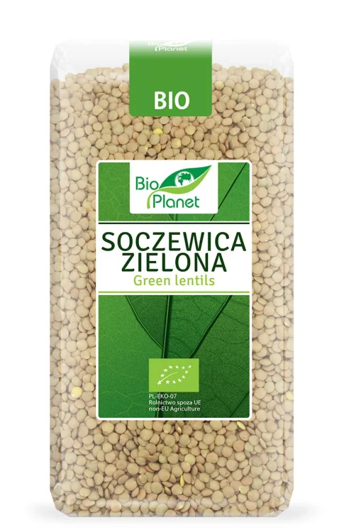 Soczewica zielona BIO 500 g Bio Planet