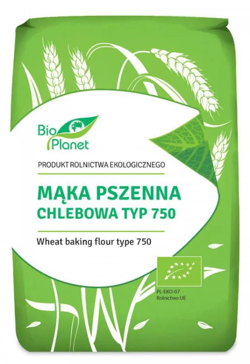Mąka pszenna chlebowa typ 750 BIO 1 kg Bio Planet