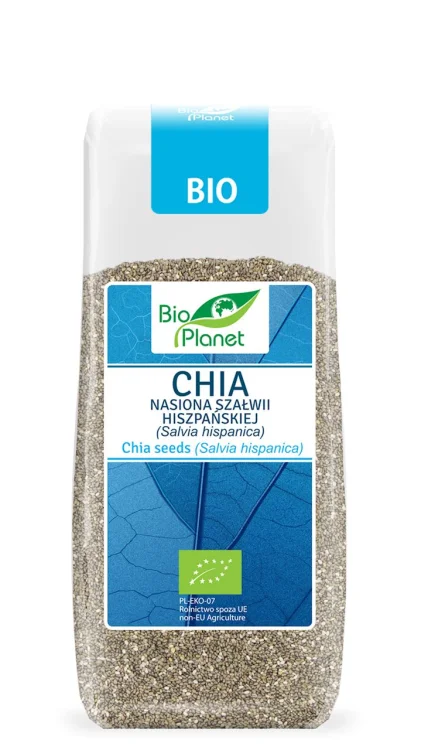 Chia - Nasiona szałwii hiszpańskiej Bio 200g - Bio planet