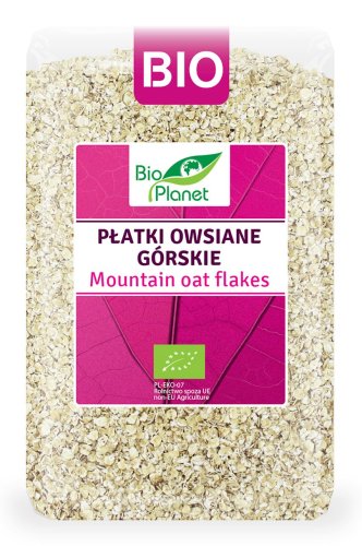 PŁATKI OWSIANE GÓRSKIE BIO 1 kg - Bio Planet