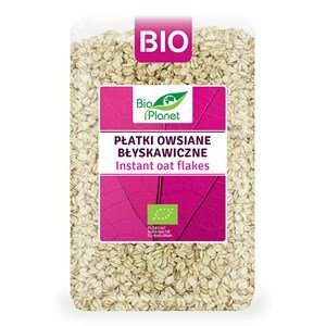PŁATKI OWSIANE BŁYSKAWICZNE BIO 1 kg - Bio Planet