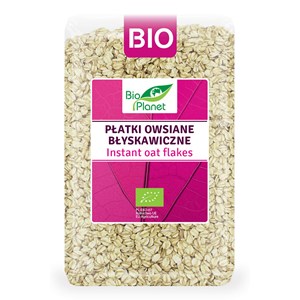 PŁATKI OWSIANE BŁYSKAWICZNE BIO 1 kg - Bio Planet