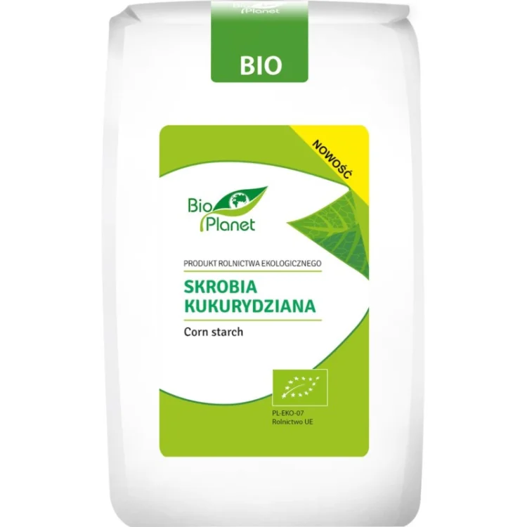Skrobia Kukurydziana BIO 400g Bio Planet