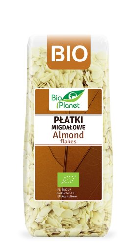 Płatki migdałowe BIO 100 g - Bio Planet
