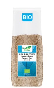 LEN BRĄZOWY (SIEMIĘ LNIANE) BIO 1 kg - Bio Planet