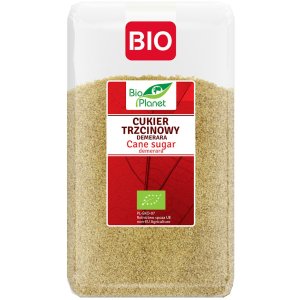 Cukier trzcinowy DEMERARA Bio 1 kg - Bio Planet