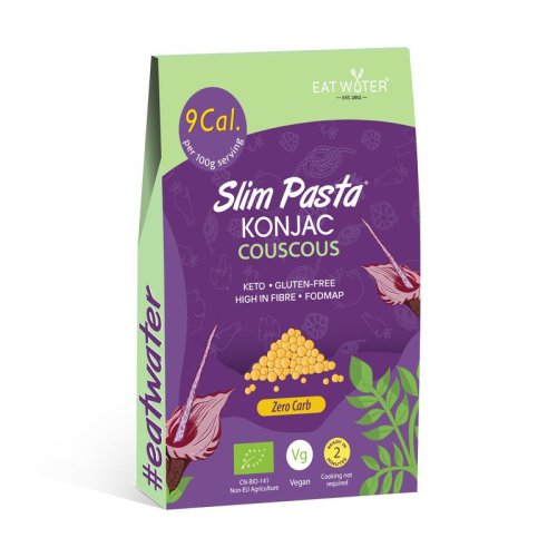 MAKARON KONJAC w kształcie kuskusu bezglutenowy BIO 270 g (200 g) - Slim