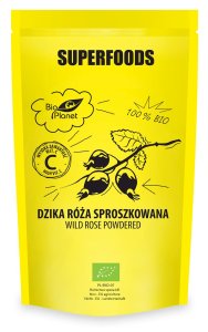 DZIKA RÓŻA sproszkowana 150g - Bio Planet Superfoods