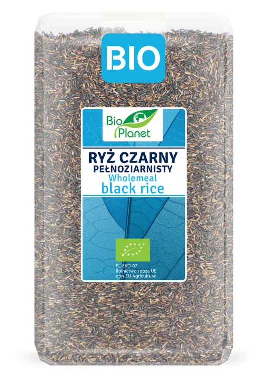 RYŻ CZARNY Pełnoziarnisty BIO 1 kg - Bio Planet