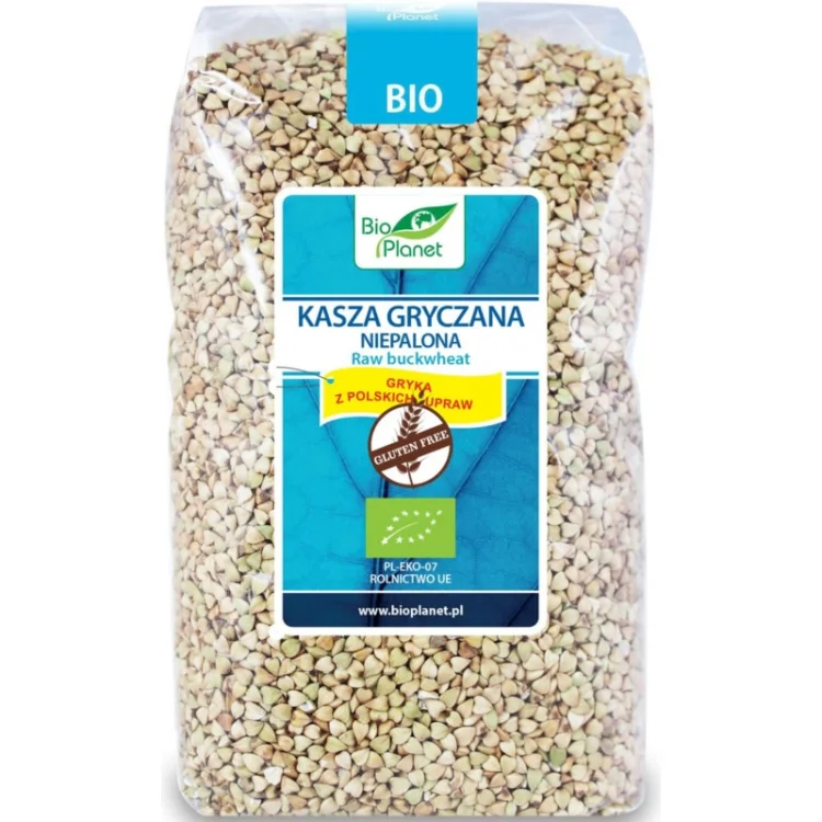 KASZA GRYCZANA niepalona bezglutenowa BIO 1 kg Bio Planet