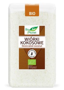 WIÓRKI KOKOSOWE bezglutenowe BIO 500 g - BIO PLANET