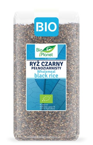 RYŻ CZARNY Pełnoziarnisty BIO 500 g - Bio Planet