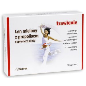 BARTPOL LEN MIELONY Z PROPOLISEM 60 KAPSUŁKI
