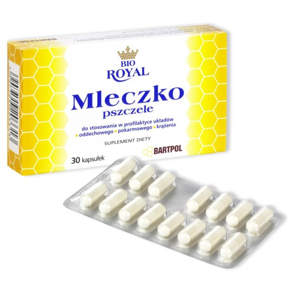 ROYAL MLECZKO PSZCZELE 30 kap Bartpol