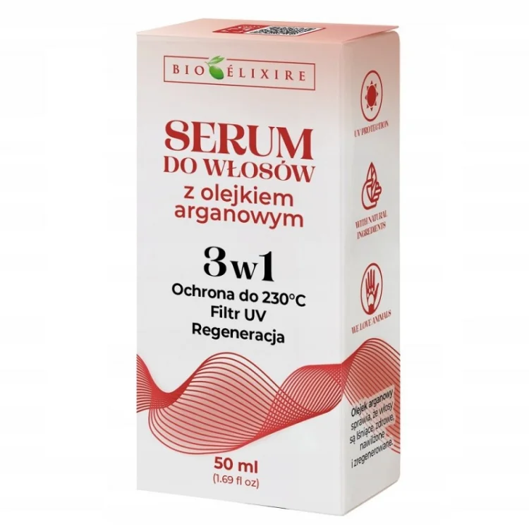 SERUM Z OLEJKIEM ARGANOWYM  50 mlBioelixire