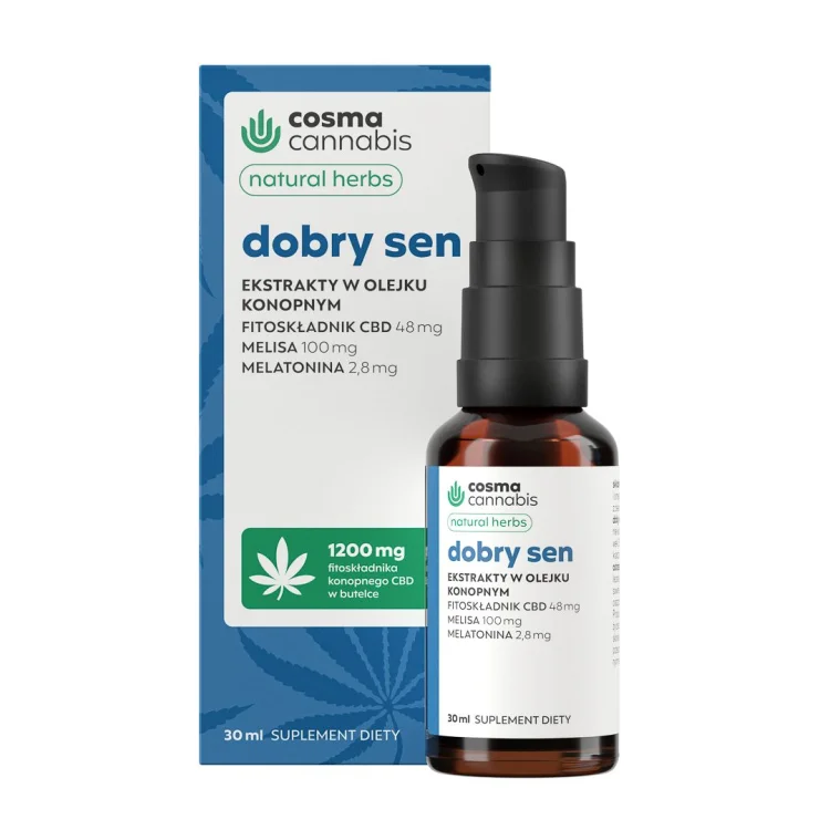 DOBRY SEN 30 ml  Cosma Cannabis