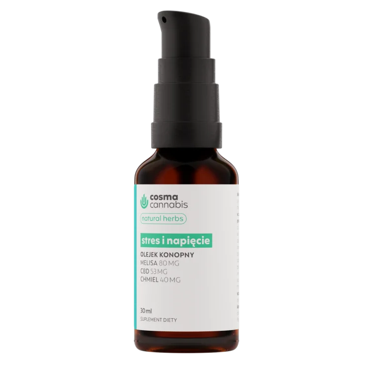 STRES I NAPIĘCIE 30 ml Natural Herbs Cosma Cannabis 8