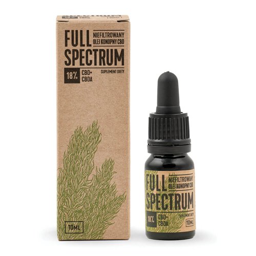 Canna Hemp Full Spectrum CBD 18% 10 ml niefiltrowany olej konopny 8