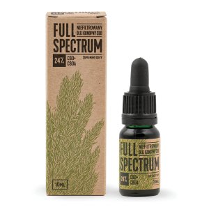 Canna Hemp Full Spectrum CBD 24 % 10 ml  niefiltrowany olej konopny 8