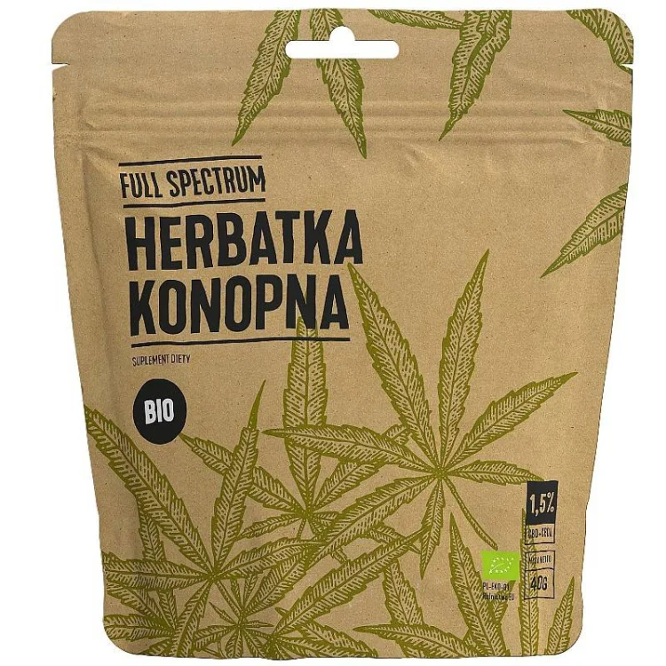 Canna Hemp Herbata konopna 1,5% CBD+CBDA BIO 40g