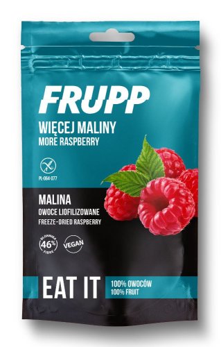 MALINY LIOFILIZOWANE bezglutenowe 15 g - Celiko