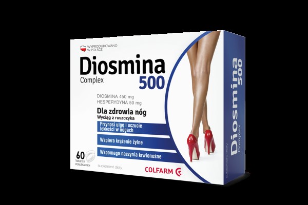 Colfarm Diosmina Complex 500 60 tabletek