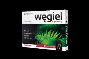 WĘGIEL Aktywowany 30 Kaps. Colfarm