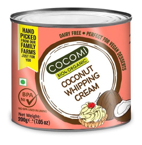 KREM KOKOSOWY Do ubijania BIO 200 g - Cocomi