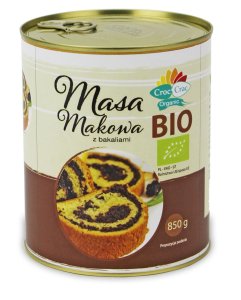 MASA MAKOWA Z BAKALIAMI BIO 850 g - Croc-Crac Bioveri