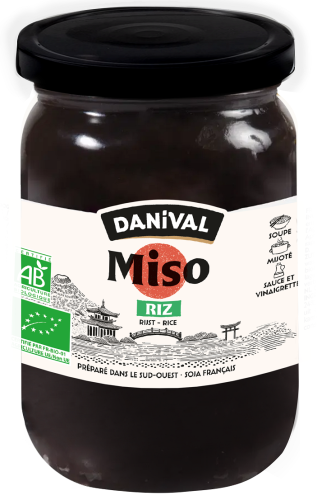 MISO RICE - PASTA Z SOI I RYŻU - Bezglutenowa BIO 200 g - Danival