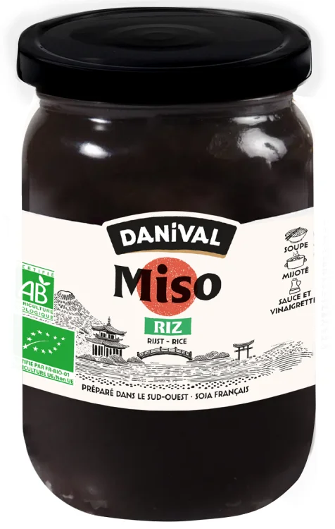 MISO RICE - PASTA Z SOI I RYŻU - Bezglutenowa BIO 200 g - Danival