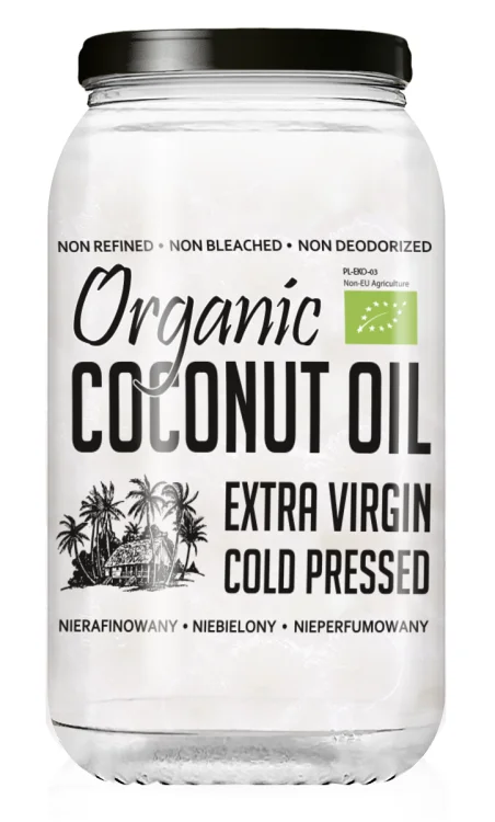 OLEJ KOKOSOWY Virgin BIO 1 L - Diet-Food