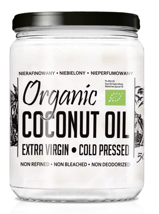 OLEJ KOKOSOWY Virgin BIO 500 ml - Diet-Food