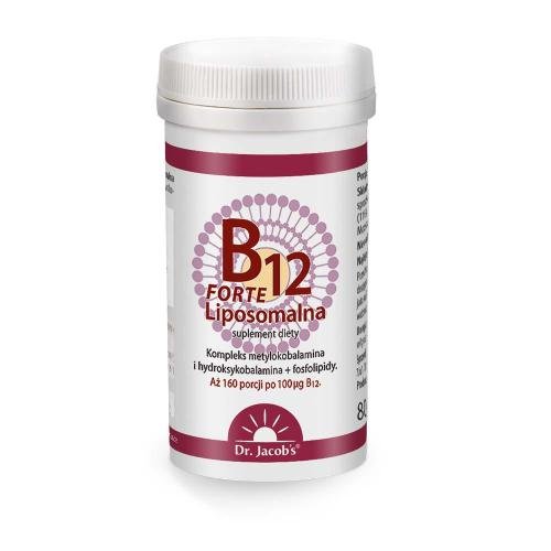 Witamina B12 Liposomalna Forte 80g Dr. Jacob's