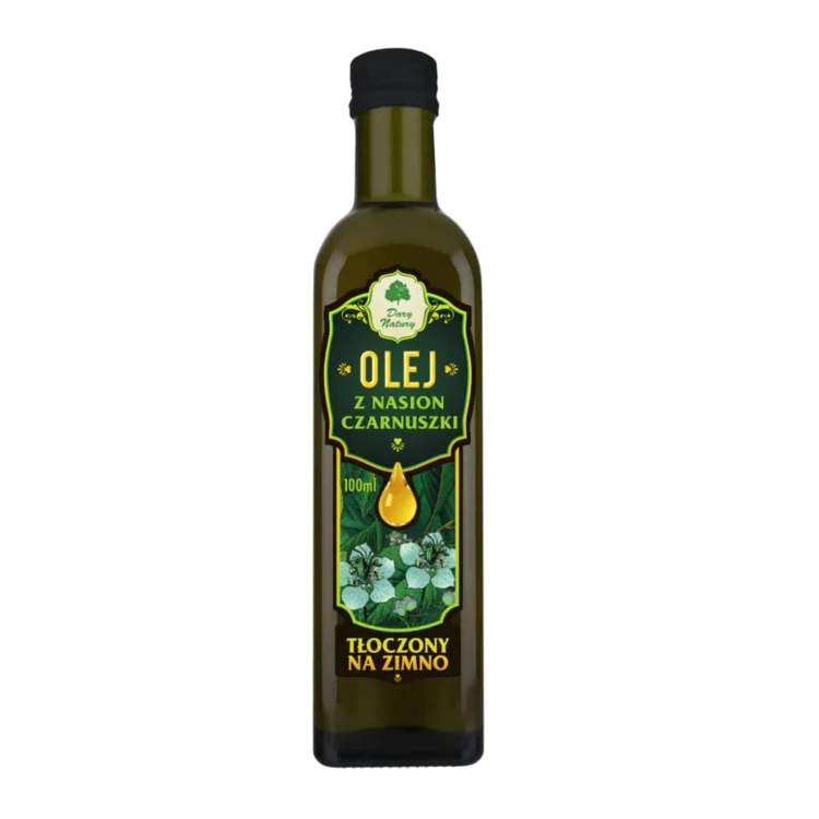 OLEJ Z CZARNUSZKI 100 ml - 100% Dary Natury