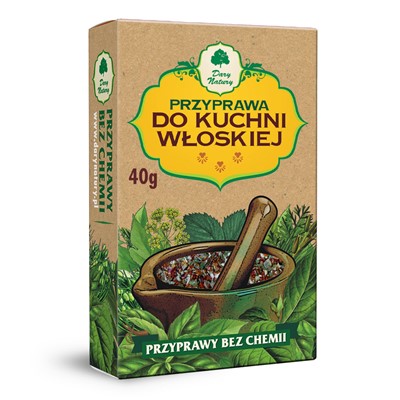 DARY NATURY PRZYPRAWA DO KUCHNI WŁOSKIEJ 40 G