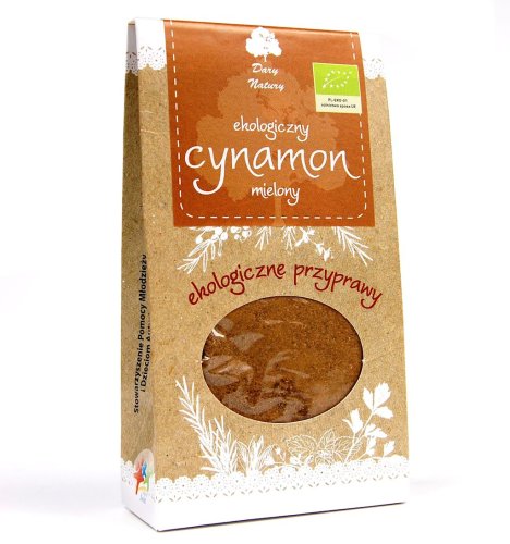 CYNAMON CEJLOŃSKI Eko mielony 50g Dary Natury