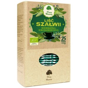 LIŚĆ SZAŁWII Eko 25 x 1,5g Dary Natury