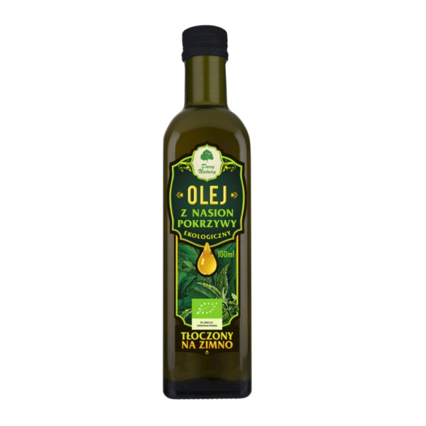 Olej z nasion pokrzywy Eko 100ml Dary Natury