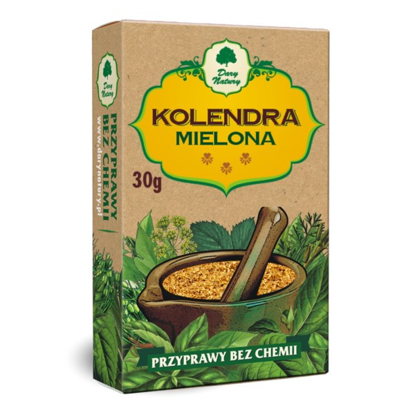 KOLENDRA mielona 30g Dary Natury