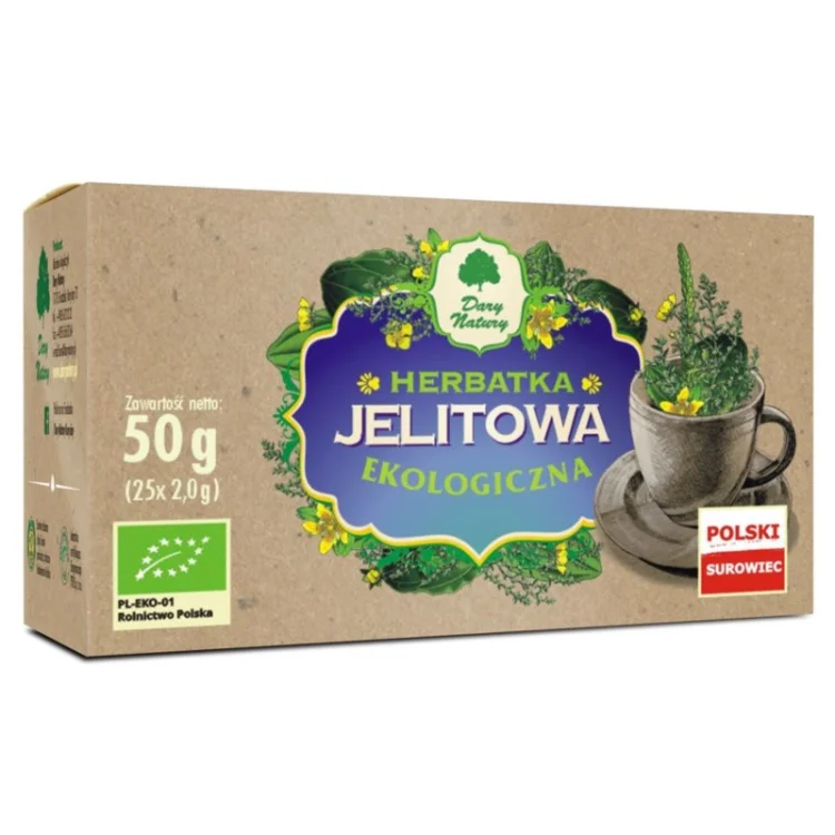 Herbatka JELITOWA eko 25x2g Dary Natury