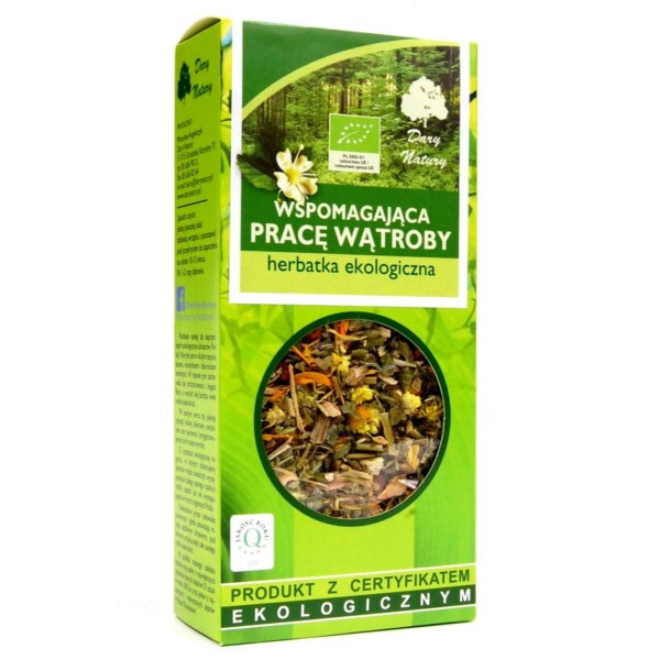 Herbatka NA WĄTROBĘ 50g Dary Natury